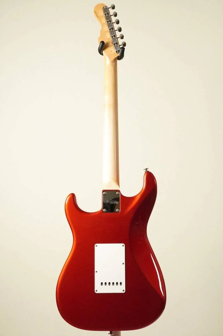 Momose MC1-STD/R · Old Candy Apple Red · Actual instrument detail 3