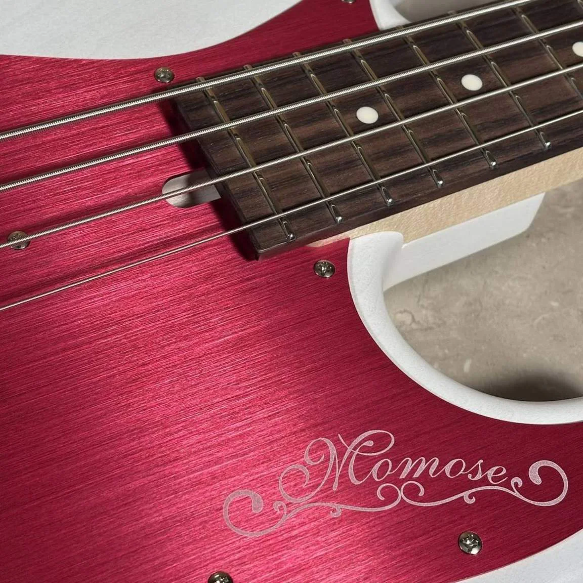 Momose MJ1-ADZ-RD/R · White Oil · Actual instrument detail 2