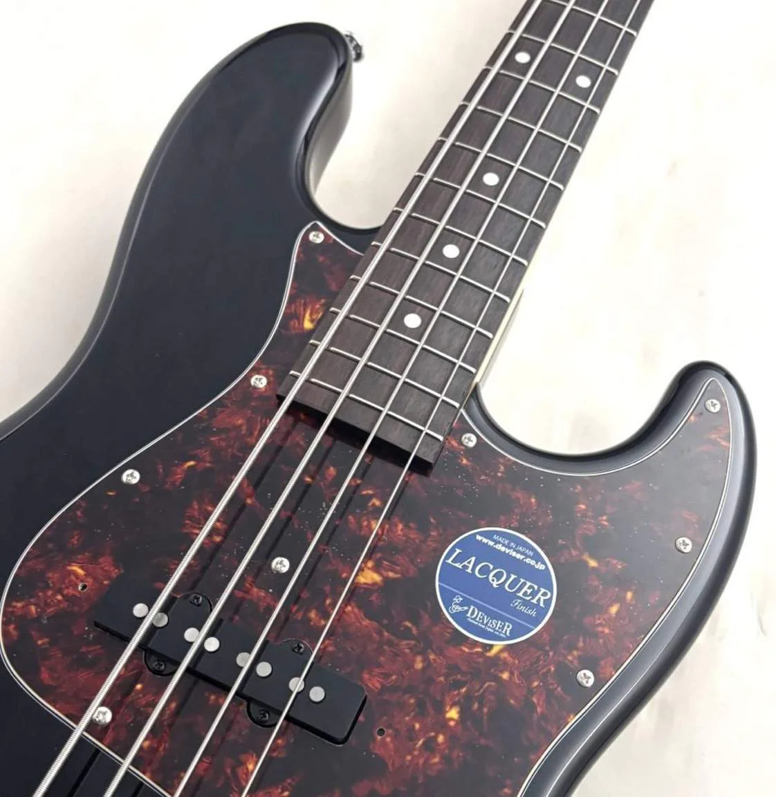 Momose MJ1-STD/R · BLK · Actual instrument detail 2