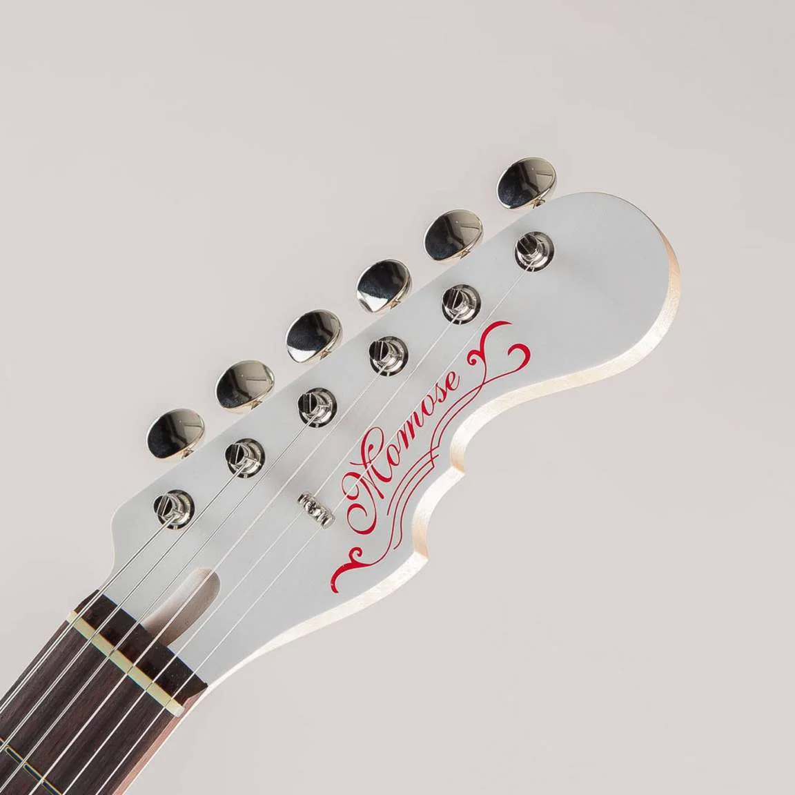 Momose MT1-ADZ-RD/R WH/OIL-MH · White Oil · Actual headstock front