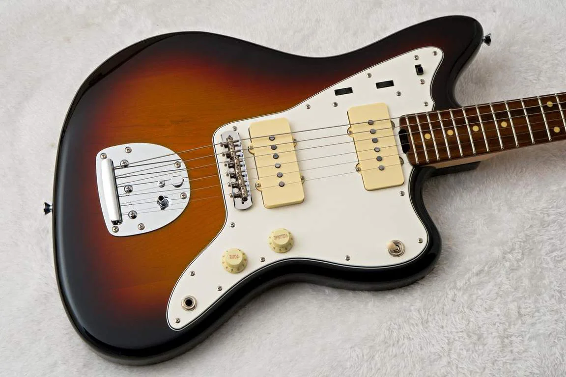 Schecter PS-JM-AL · 3-Tone Sunburst · Actual instrument detail 2