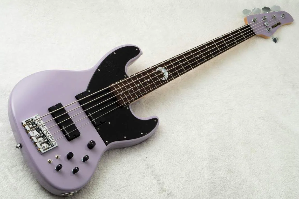 Schecter AC-EXB-5-AveMujica/Timoris/SIG · See-Through Lilac