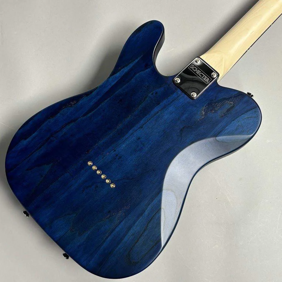 Schecter L-S-PT-AS/R · See-Through Blue · 实物细节照片 1