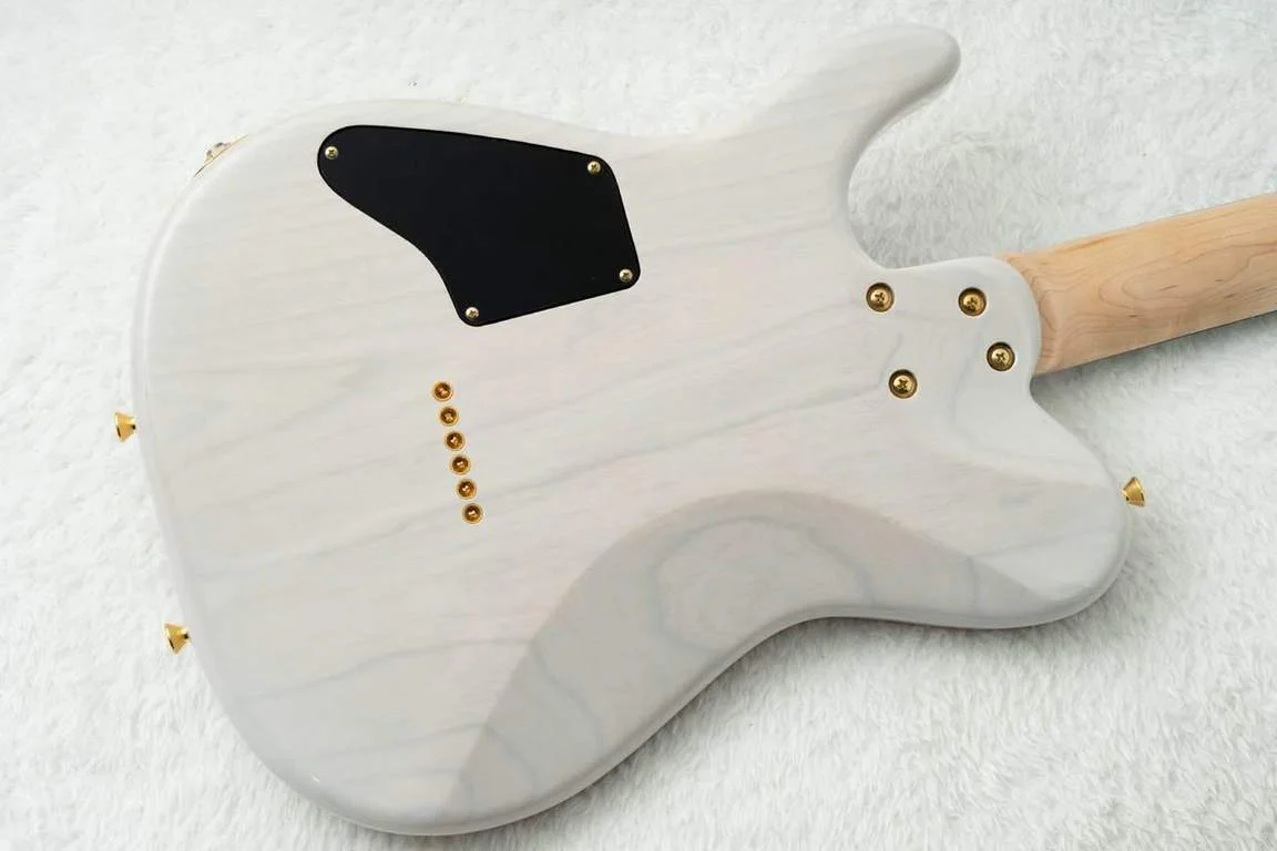 Schecter KR-24-2H-FXD · Blonde / Gold Hardware · Actual instrument detail 3