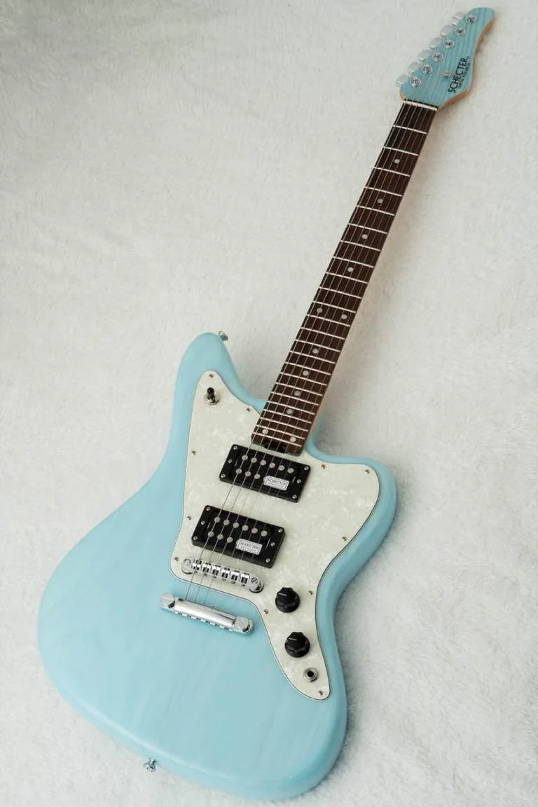 Schecter AR-06-2H-AS · See-Through Sonic Blue