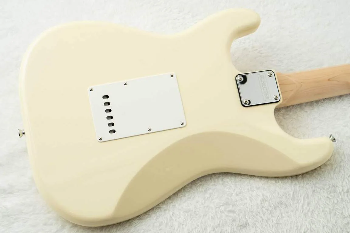 Schecter PS-ST-SC2 · Olympic White · Actual instrument detail 2
