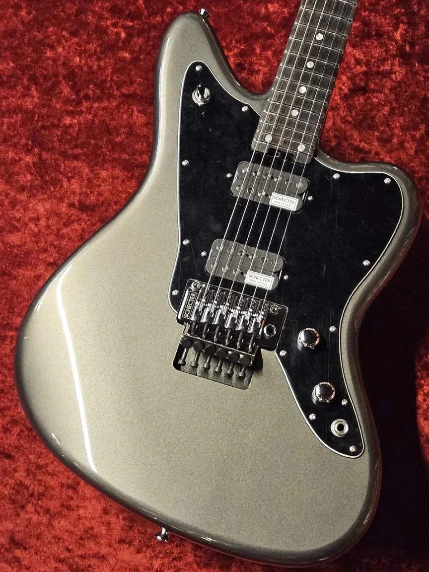 Schecter AR-06 FR-KC · Gunmetal Black · Actual instrument, body front