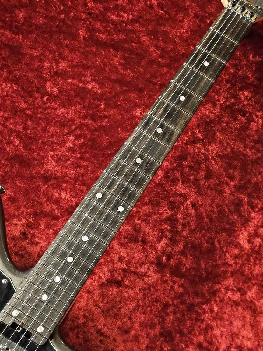 Schecter AR-06 FR-KC · Gunmetal Black · Actual instrument detail 1