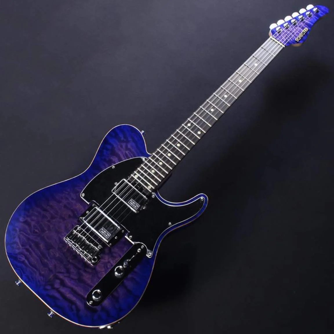 Schecter PT-24-CTM-VTR · Trans Purple Burst