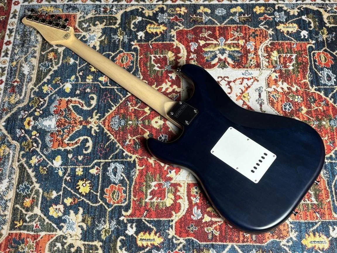 Schecter PS-S-ST-4-AL-N/R · Deep Blue · Actual instrument detail 4