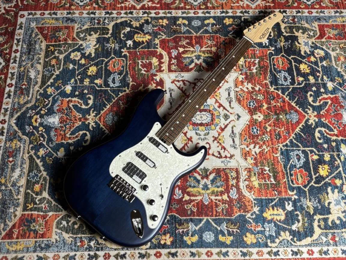 Schecter PS-S-ST-4-AL-N/R · Deep Blue