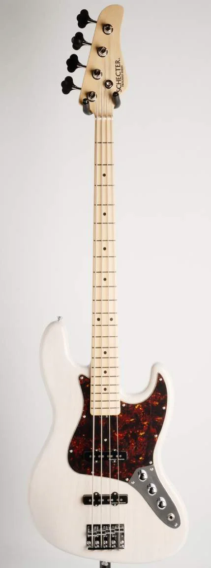 Schecter PS-JB-AS-MAB · See-Through White