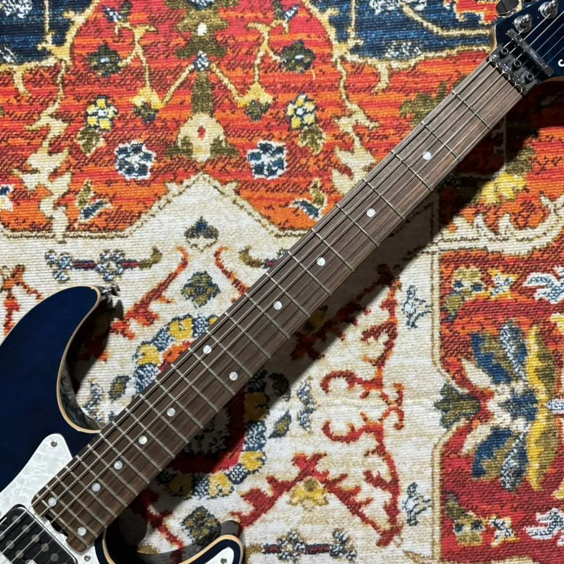 Schecter SD-2-24-AL/R BLU · Blue · Actual instrument detail