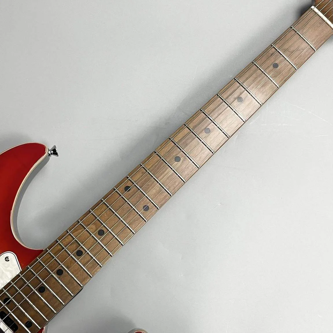 Schecter SD-2-24-AL-VTR-FM/RM · See-Through Orange · 实物细节照片 3
