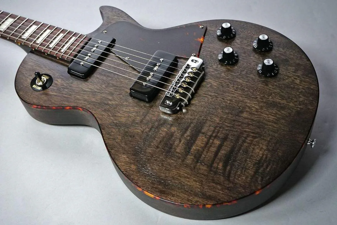 Schecter L-LS-P-CTM/R · Carbon Tint · Actual instrument detail 1