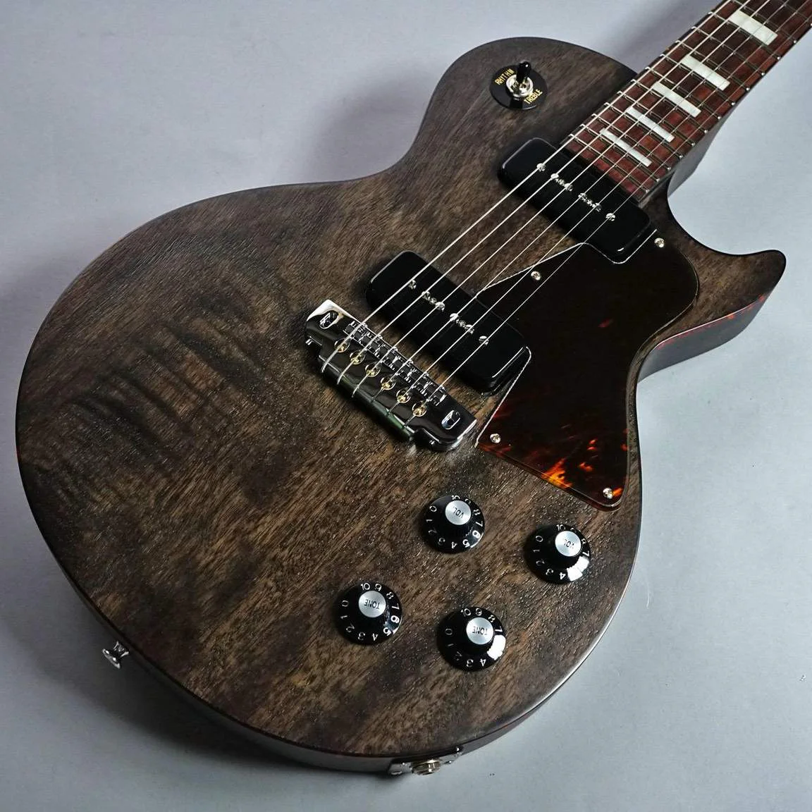 Schecter L-LS-P-CTM/R · Carbon Tint · Actual instrument detail 4