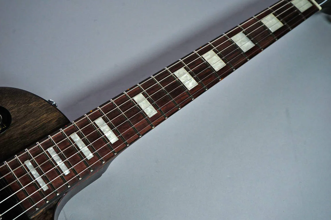 Schecter L-LS-P-CTM/R · Carbon Tint · Actual instrument detail