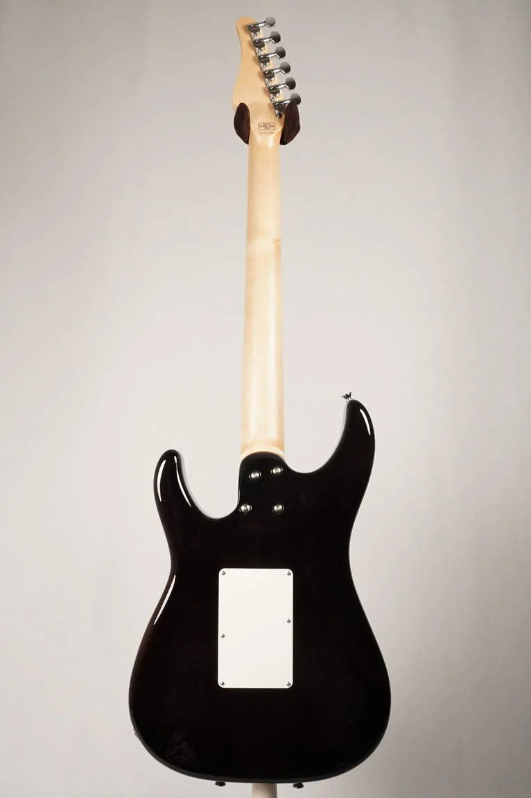 Schecter SD-2-24-AL · See-Through Red · SG-0135 · Actual instrument detail
