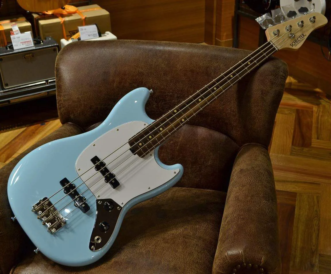 Schecter L-MSB-JB-AL/R · Blue · 实物细节照片 2