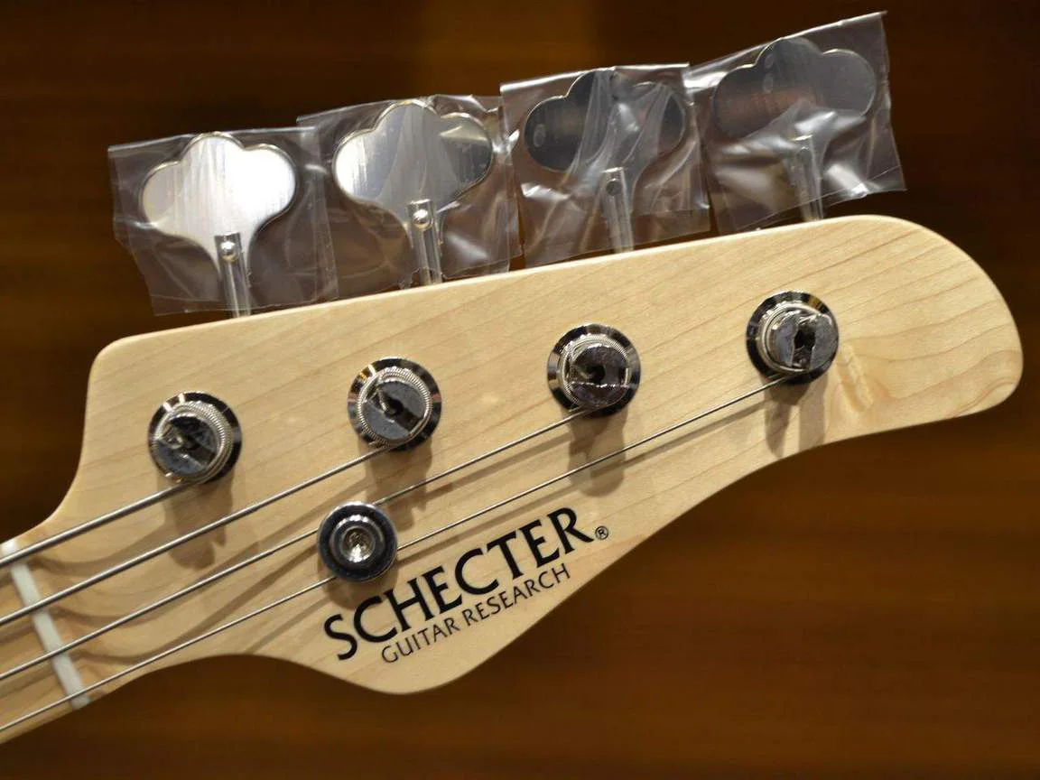 Schecter L-SGRY-AS/M · Black · Actual instrument detail 5