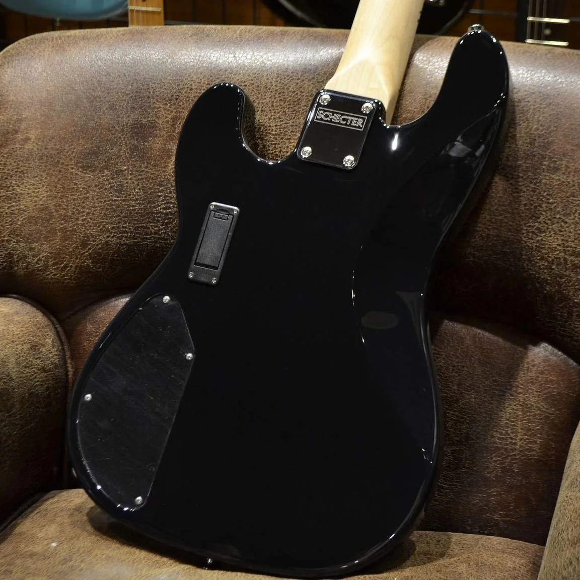 Schecter L-SGRY-AS/M · Black · Actual instrument detail