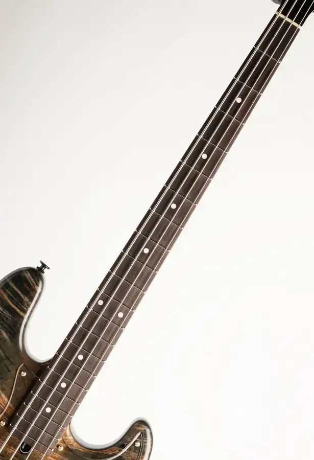Momose MJ1-CTM Burl Maple · BLU-VGR-MAT · Actual front detail