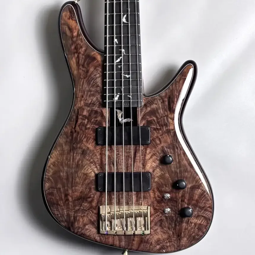 Sugi NB5E 432 WN-FC/ALD2P HH Bat · Natural · 琴体正面