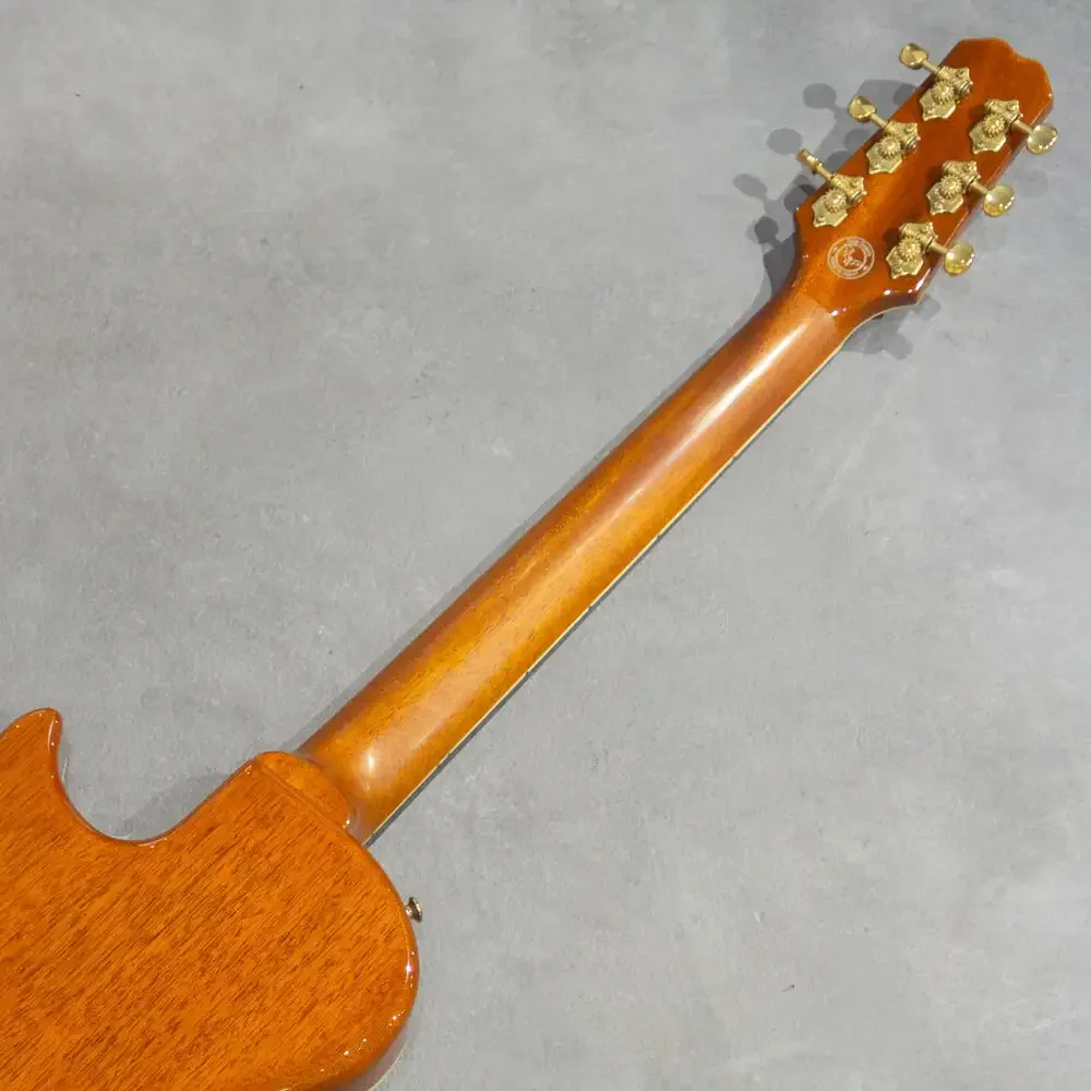 Sugi SH485MUE CHE/40'MAHO · NAT · NAT / Natural · Neck and headstock back