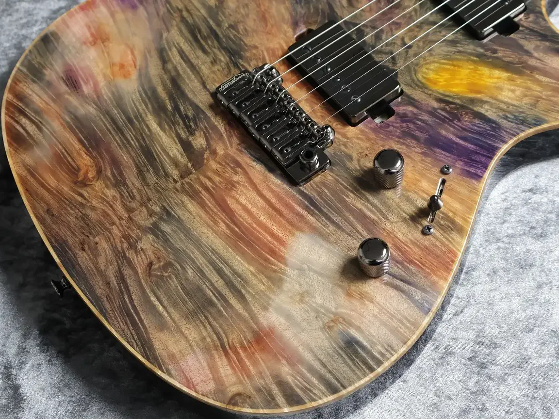 Sugi Custom Order DS496E BM-PRM/HM/F-Maho Custom Inlay · Nebula · Instrument photo 3