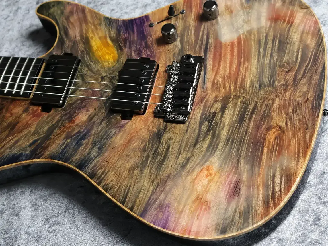 Sugi Custom Order DS496E BM-PRM/HM/F-Maho Custom Inlay · Nebula · Instrument photo 4