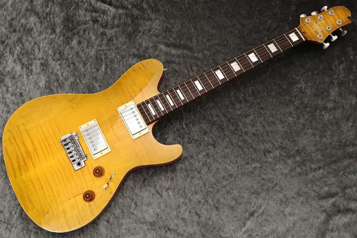 Sugi Custom Order Set Neck DS496SIR ECM F.Maho · Lemon Burst