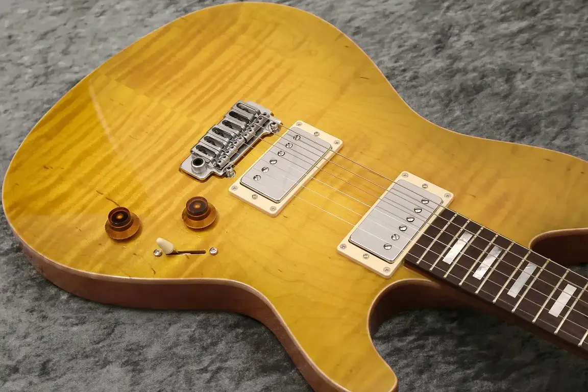 Sugi Custom Order Set Neck DS496SIR ECM F.Maho · Lemon Burst · 实物照片 7