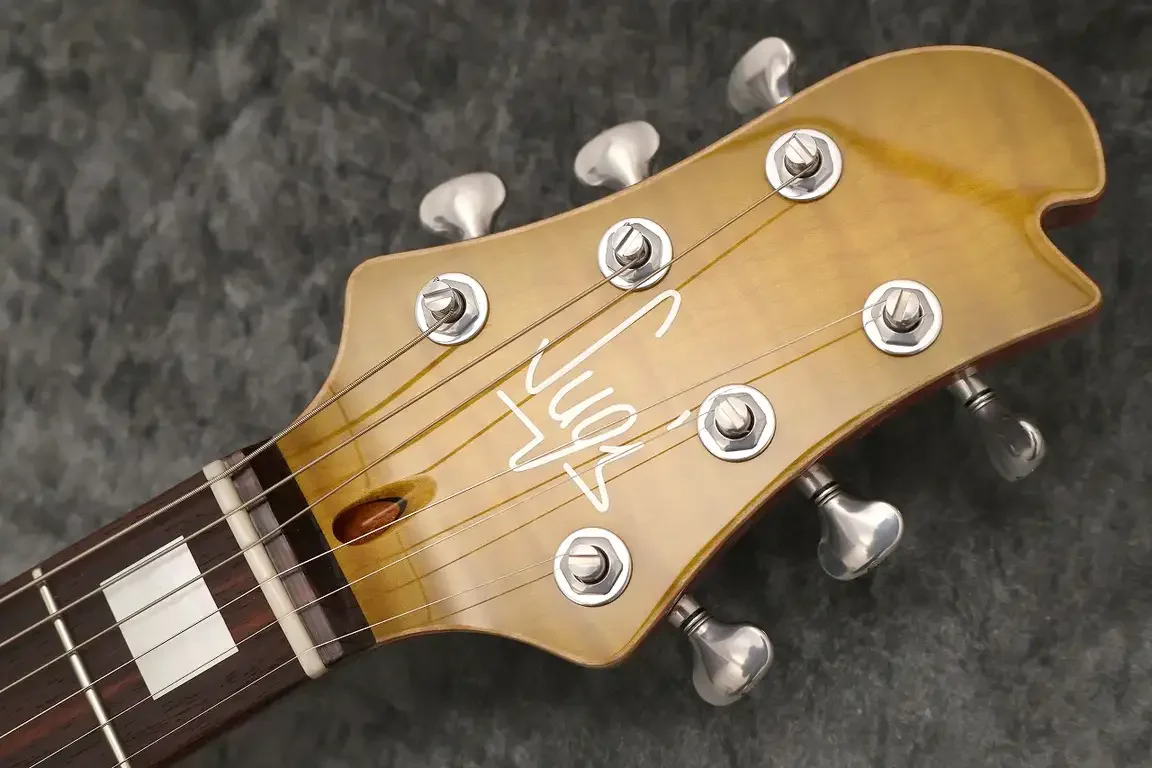 Sugi Custom Order Set Neck DS496SIR ECM F.Maho · Lemon Burst · 实物照片 8