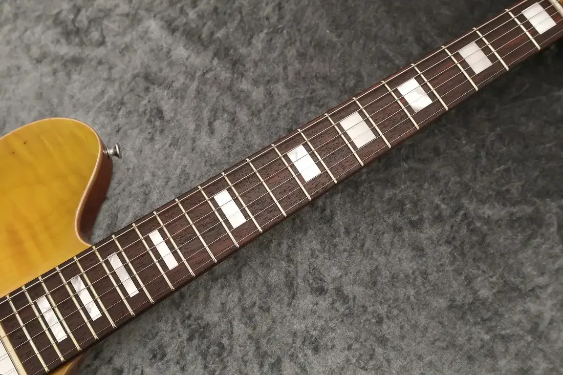 Sugi Custom Order Set Neck DS496SIR ECM F.Maho · Lemon Burst · 实物照片 9