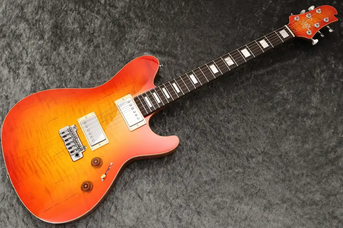 Sugi Custom Order Set Neck DS496SIR ECM F.Maho · Cherry Sunburst