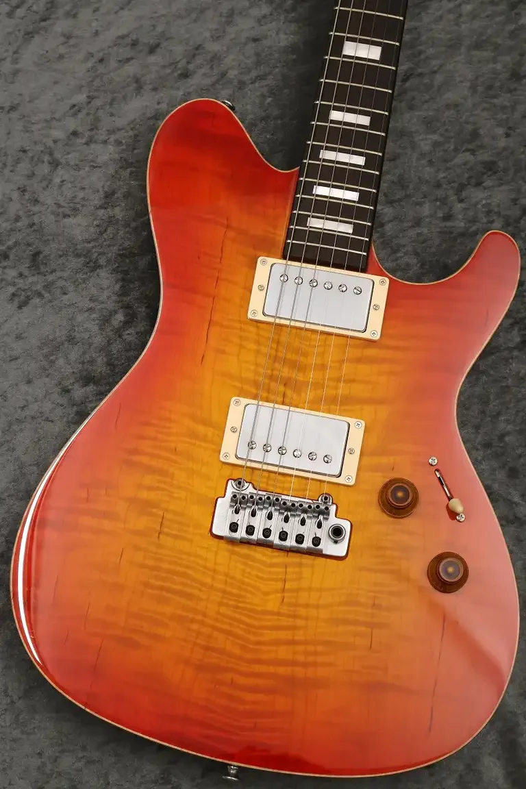 Sugi Custom Order Set Neck DS496SIR ECM F.Maho · Cherry Sunburst · Instrument photo 2