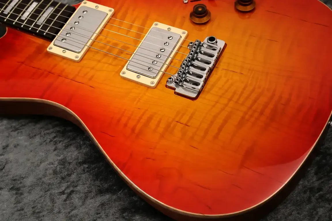 Sugi Custom Order Set Neck DS496SIR ECM F.Maho · Cherry Sunburst · Instrument photo 4