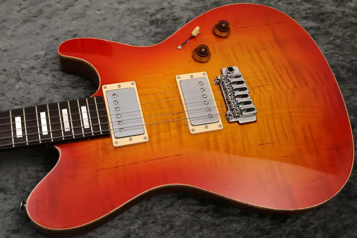 Sugi Custom Order Set Neck DS496SIR ECM F.Maho · Cherry Sunburst · Instrument photo 5