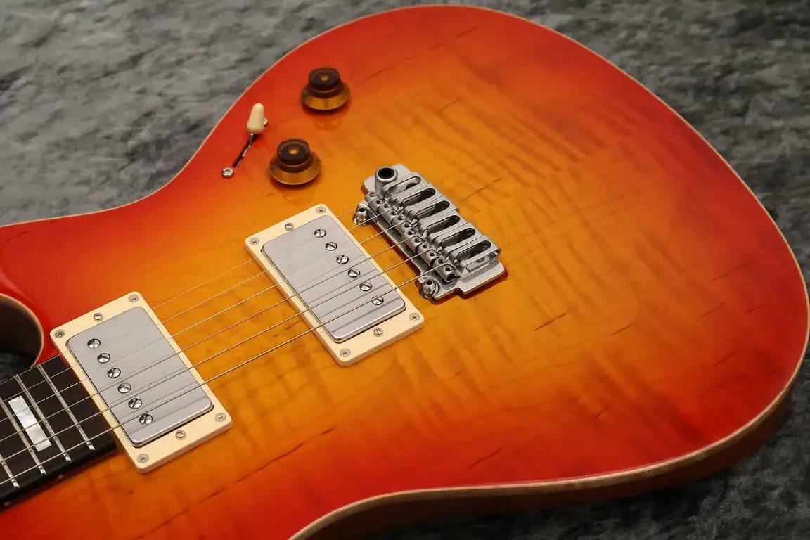 Sugi Custom Order Set Neck DS496SIR ECM F.Maho · Cherry Sunburst · Instrument photo 6