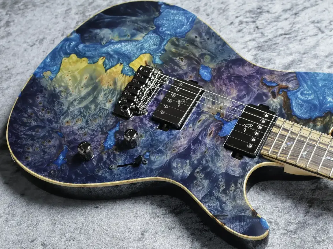 Sugi Custom Order Bat Custom DS496WH-E BUE/HM/ALD · Dark Midnight Blue · 实物照片 7