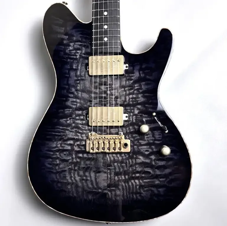 Sugi DS496E Japanese Ash/HM/ALD2P · Seethroublackburst · Instrument photo 2
