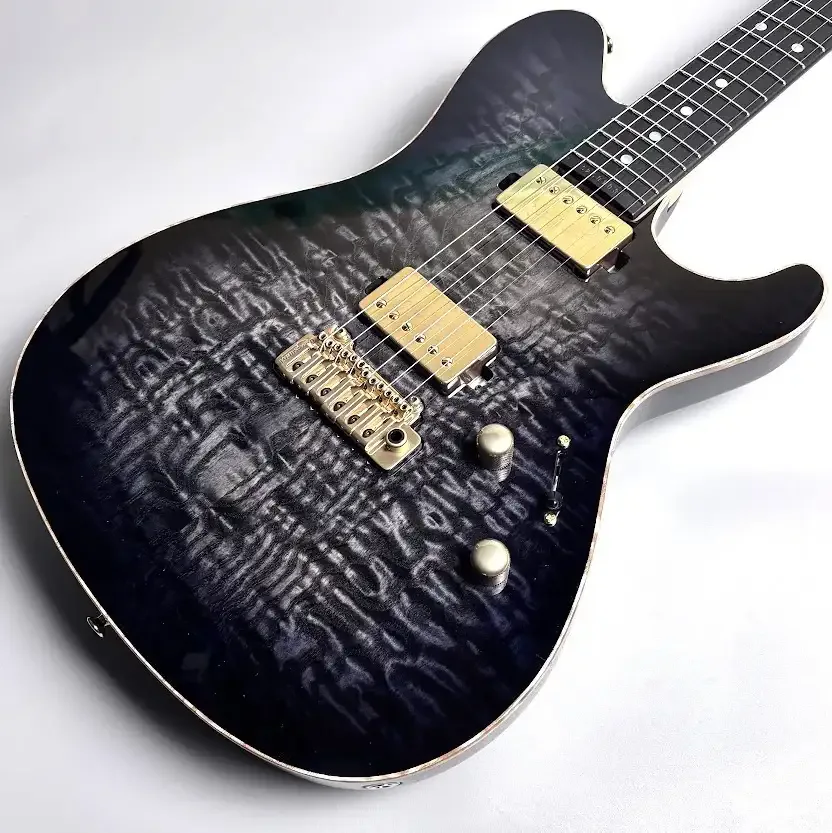 Sugi DS496E Japanese Ash/HM/ALD2P · Seethroublackburst · Instrument photo 3