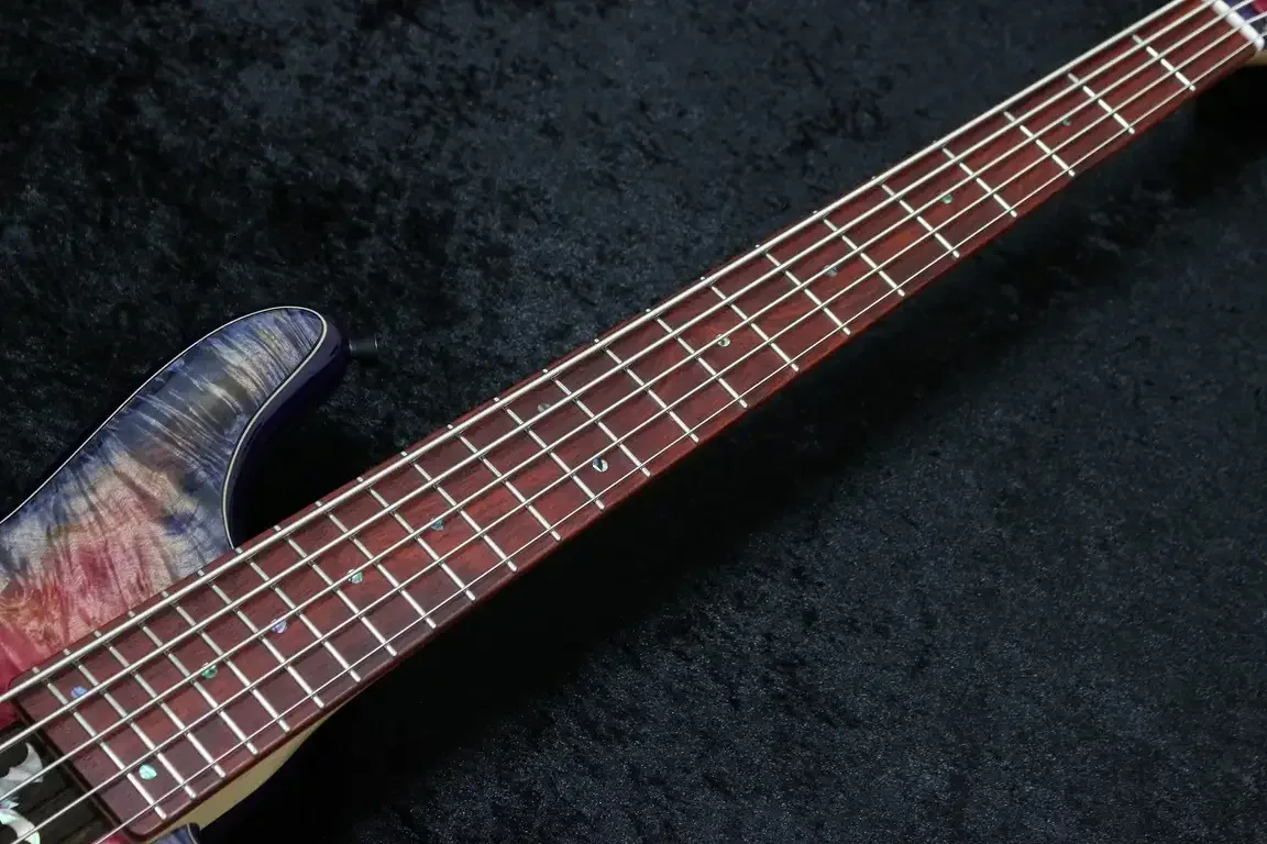 Sugi Custom Order NB5C A 432 Premium Burl Maple/Alder · Tyrian Purple · Instrument photo 9