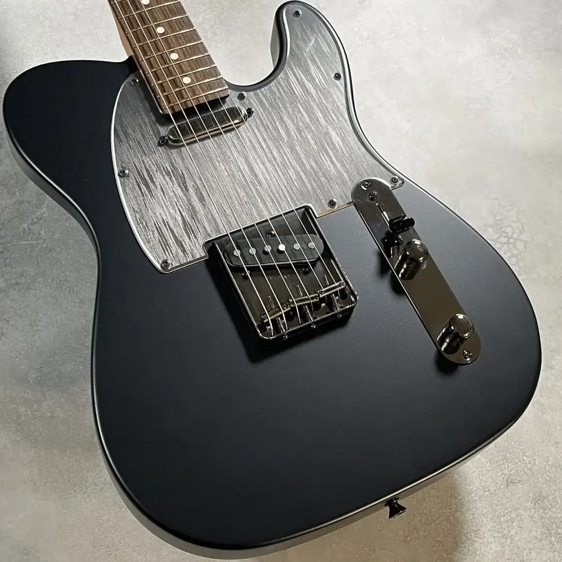 Fender Made in Japan Hybrid II 2026 Collection Telecaster · Matte Phantom Black · Actual body and surface