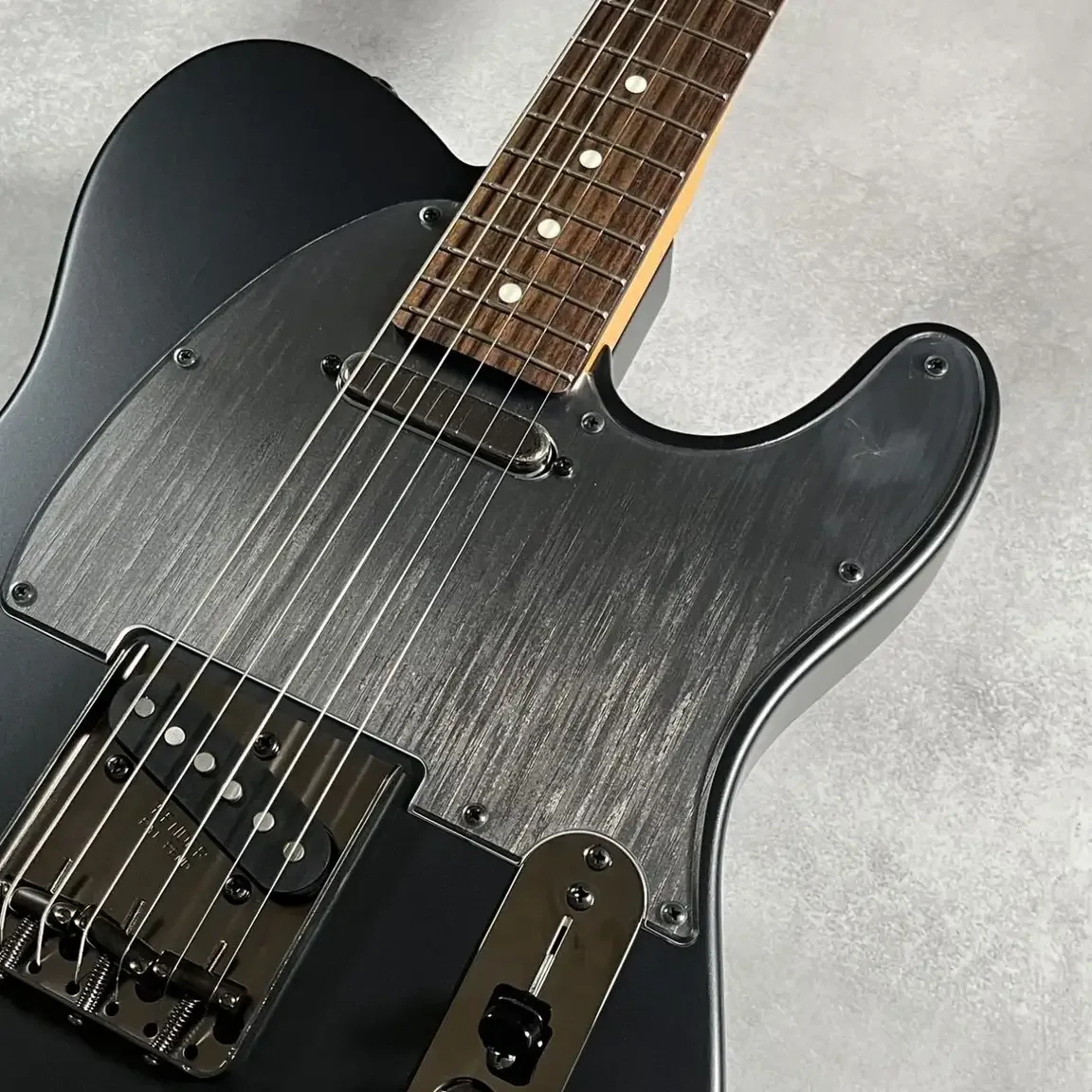 Fender Made in Japan Hybrid II 2026 Collection Telecaster · Matte Phantom Black · Actual instrument detail