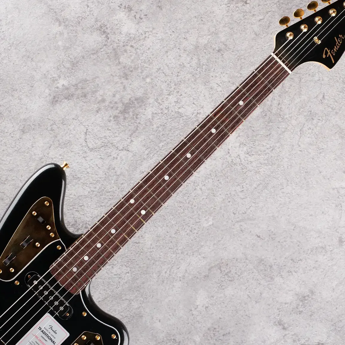 Fender Made in Japan Traditional 2025 Collection 60s Jaguar · Black Pearl · 实物细节