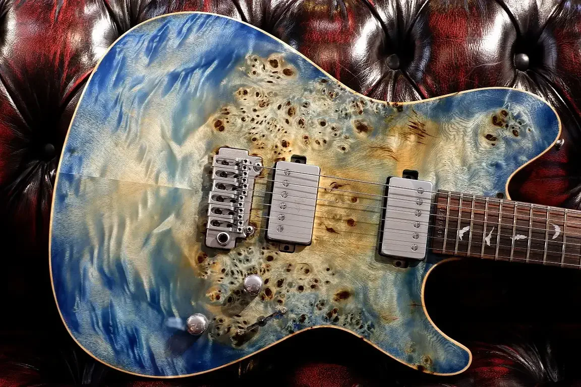 Sugi DH496IR POP/HM/F-MAHO · See-through Blue · Instrument photo 2