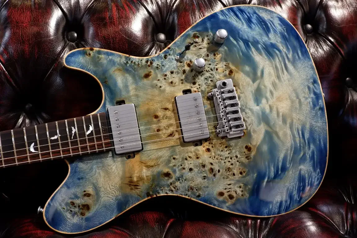 Sugi DH496IR POP/HM/F-MAHO · See-through Blue · Instrument photo 3