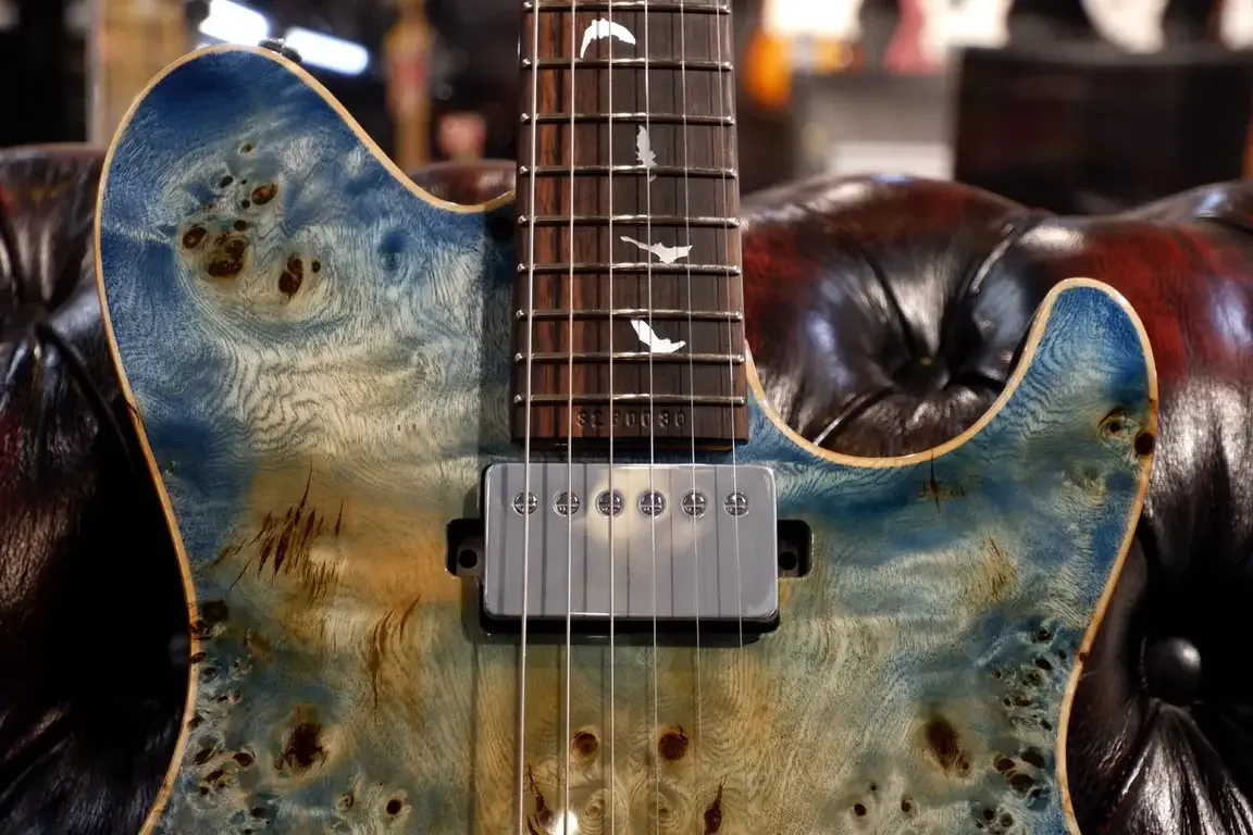 Sugi DH496IR POP/HM/F-MAHO · See-through Blue · Instrument photo 6