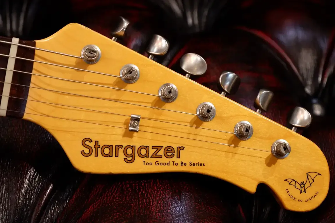 Sugi Limited SGZ R SSS ALD/HM · Candy Apple Red Heavy Aged · Instrument photo 7